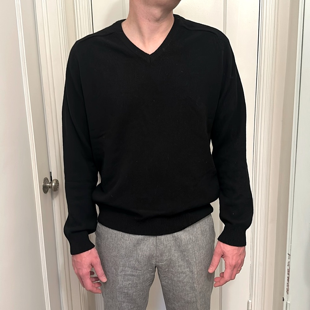 classic marks&spencer lambswool v neck